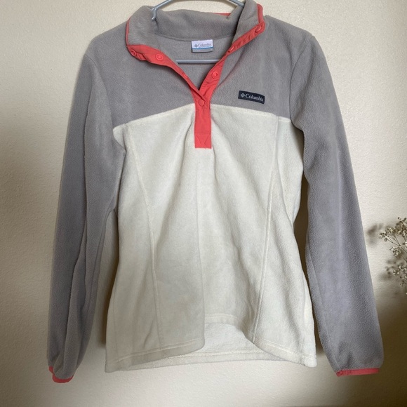 Columbia quarter button up pull over - Picture 1 of 3